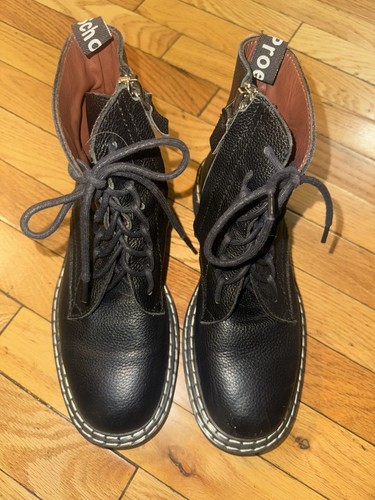 Proenza Schouler Lug Sole Combat Boots black women's 39