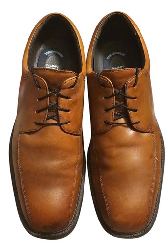 Nunn Bush Marcell 83364 Bicycle Toe Oxford Brown Leather Shoes Men 12 Classic - Bild 3 von 9