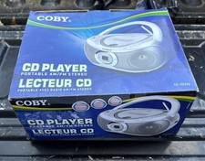 Coby CX-CD236 Compact Disc Digital Audio Portable CD Player  AM/FM Radio