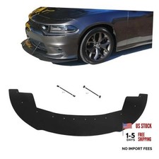 Front Bumper Lip Compatible with 2015-2023 Dodge Charger SRT Hellcat/SRT