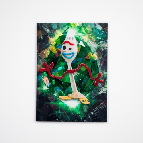 Forky #HG-3 2026 Topps Chrome Sapphire Disney Hidden Gems card