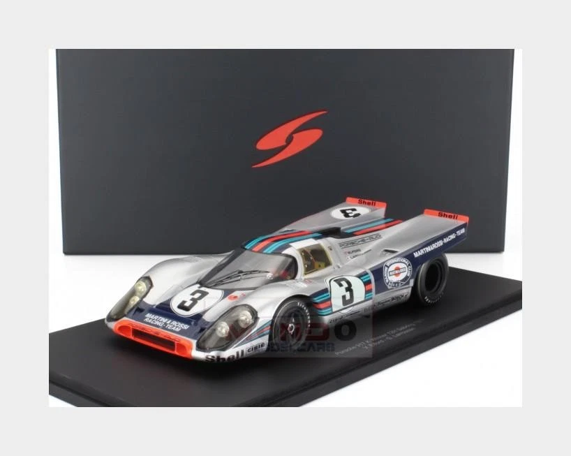 Porsche 934 3.0L Turbo Lubrifilm – Spark 1/18 – 24h Du Mans 1979 – Blanche N82