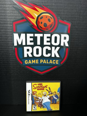 #ad The Simpsons Game Nintendo DS Complete Authentic Cartridge Same Day Shipping $43.00