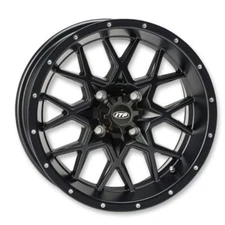 ITP Wheel - Hurricane - 20X6.5" - 4/156 Gloss Black And Machined 2022518546B