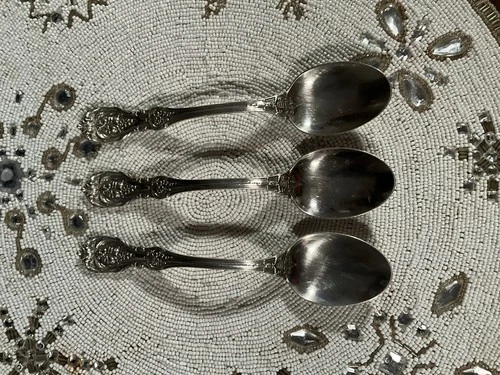 Reed & Barton Francis I  Sterling Silver 6 3/4” Five O’Clock Teaspoon