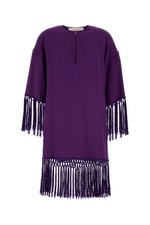 VALENTINO Purple Cady Dress New & Authentic