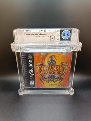 Oddworld Abes Exoddus Sony Playstation 1 PS1 Sealed 8,5 8.5 A WATA Kein VGA 