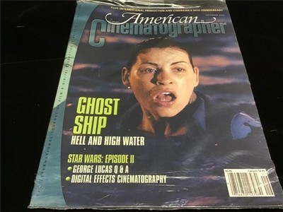 American Cinematographer Magazine Sept 2002 Ghost Ship, Star Wars Episode II