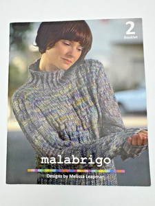 Malabrigo Yarn Booklet 2, M. Leapman Womens Sweater Knitting Patterns 6 Designs