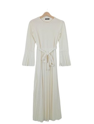 İNSIRAH Maxikleid Damen Kleid Gr. DE 40 weiß Casual-Look