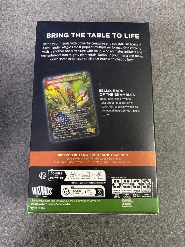 MTG Bloomburrow Commander Deck – Animated Army – Magic The Gathering Sealed - Image 2 of 4