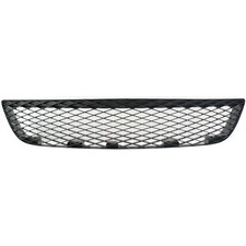 Bumper Grille For 2004-2006 Mazda 3 Sedan Center Black Plastic Bumper Grille For 2004-2006 Mazda 3 Sedan Center Black Plastic
