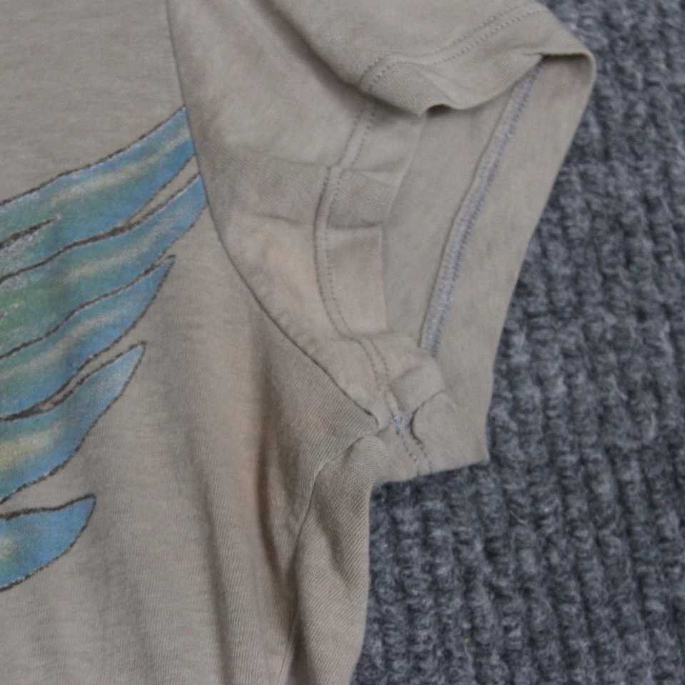 Y2K Katy Did Womens Top Large Rhinestone Embellished Forever Love Grunge Fairy - Image 4 of 4