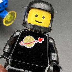 VINTAGE LEGO SPACE 1558 MOBILE COMMAND TRAILER PARTS COMPLETE w MANUAL