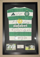 Multi Signed Celtic Shirt, Autograph, COA, Memorabilia, Football