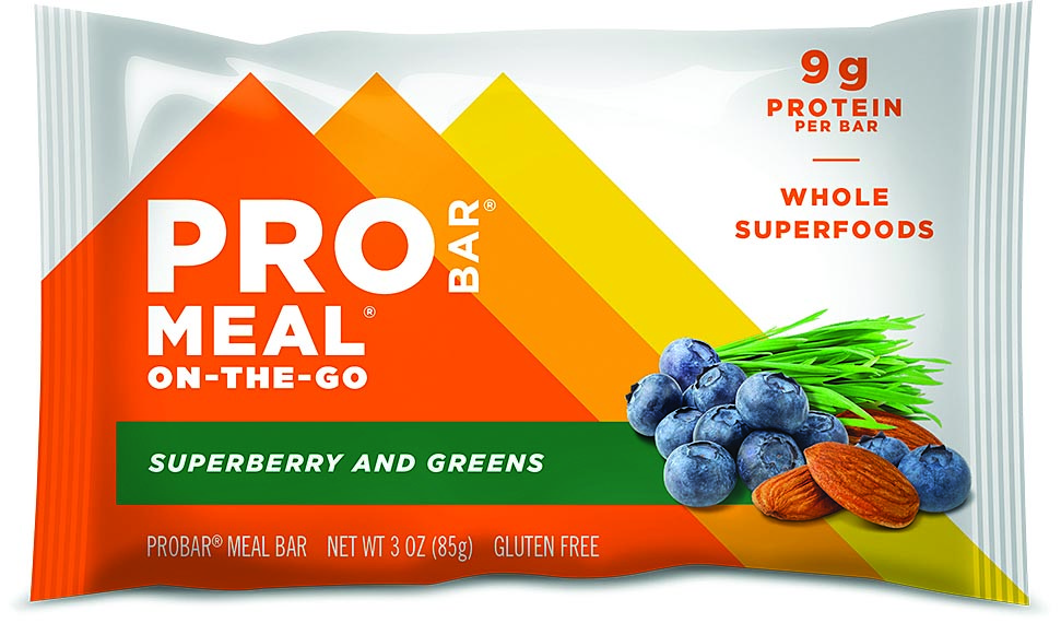Батончик Probar Superberry - Greens Meal - Органические цельные продукты, богатые питательными веществами