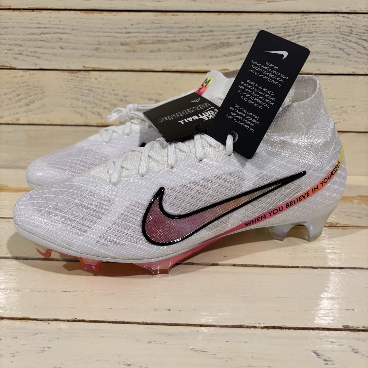 Size 8 - Nike Marcus Rashford x Zoom Mercurial Superfly 9 Elite FG