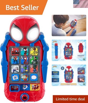 Educational Toddler Toy Phone with Music & Games   Spidey Superhero Theme