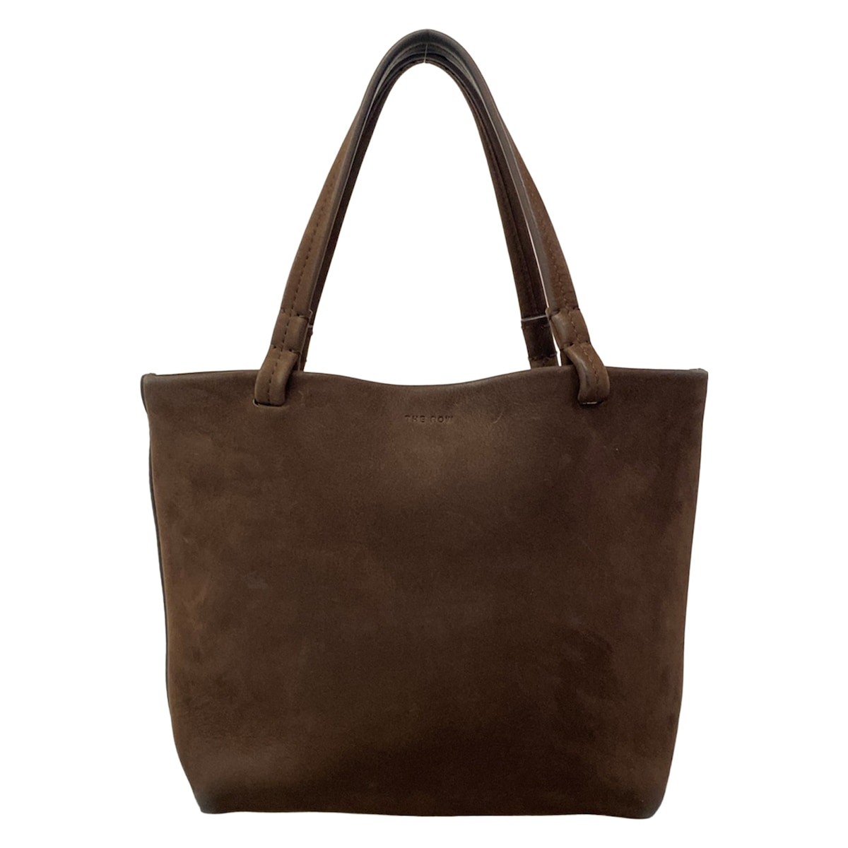 The Row Park Tote Small Tote Bag W1199 L81 Dark Brown Suede
