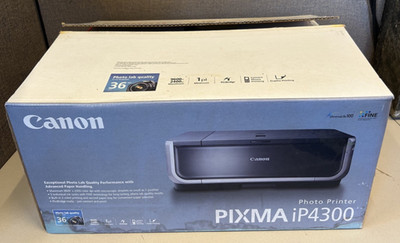 Canon PIXMA iP4300 Photo Printer New Open Box