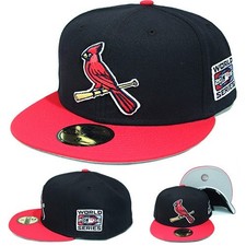 Gorra New Era St. Louis Cardinals 5950 ajustada MLB 2006 Serie Mundial Gorra alternativa