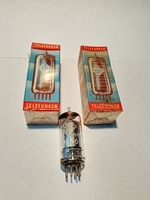 2x Telefunken DK96 Röhren   NOS   1x original versiegelt   mit OVP