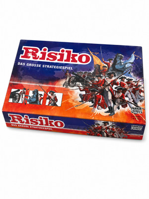 Risiko Brettspiel Parker Das Große Strategiespiel 2004 Goldener Kavallerist