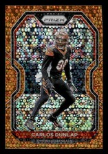 2020 Panini Prizm #53 Carlos Dunlap Prizm Disco Cincinnati Bengals