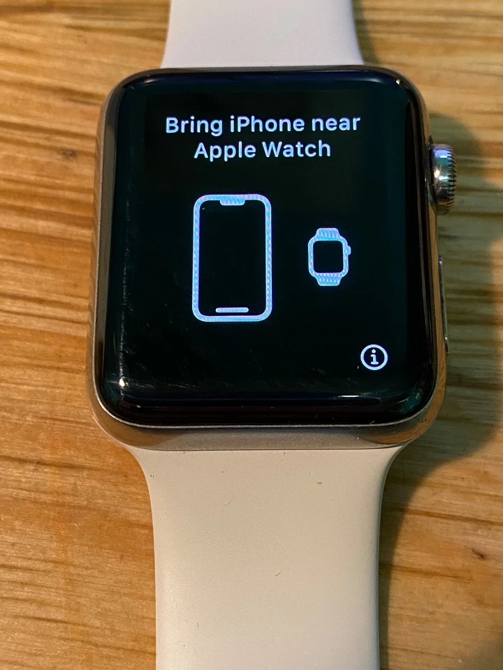 Apple Watch Series 3 42mm Stainless Steel Case, GPS+Cellular, Boxed - Image 2 of 4