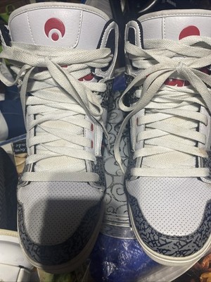 OSIRIS Clone White Red Elephant Size 11.5 Skateboarding Shoe