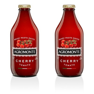 Agromonte Authentic Italian Cherry Tomato Pasta Sauce 11.64 Ounce (Pack of 2)