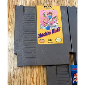 Lot Of 3 Nintendo NES Video Games Spy Hunter Rock-n-Bowl King Fu Untested