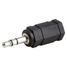 3.5mm Stereo Plug to 3.5mm Stereo Jack Adapter Male to Female Audio Converter