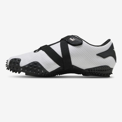 Puma Mostro Perforated Leather Pack Sneakers White Black  display picture 1