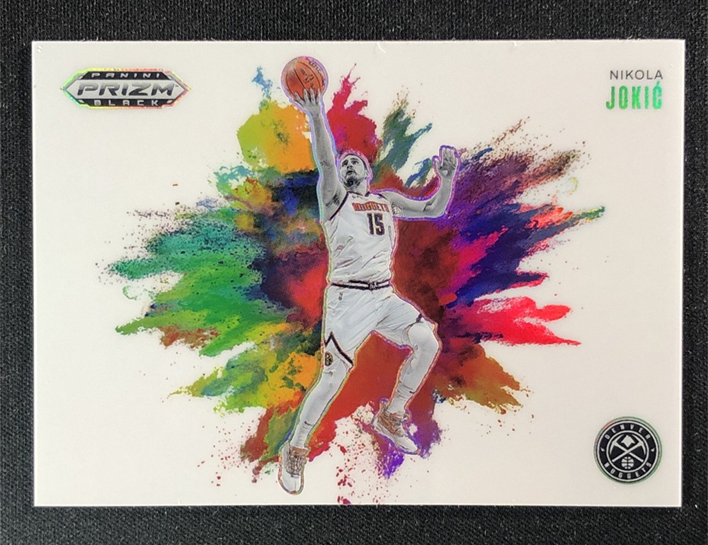2024-25 Panini Prizm Black Basketball Nikola Jokic #8 Color Blast Case Hit SSP
