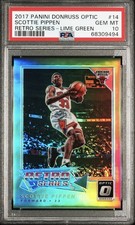 2017 Panini Donruss Optic Scottie Pippen  Retro Series #14 Lime green
