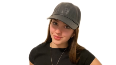 Real Leather Baseball Cap - Adjustable Velcro, Sheep Nappa Leather, White Casual Hat - View #9