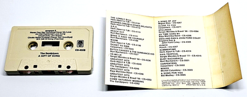 The Sandpipers A Gift Of Song Cassette Tape 1971 A&M CS-4328 NM RARE - Picture 8 of 12
