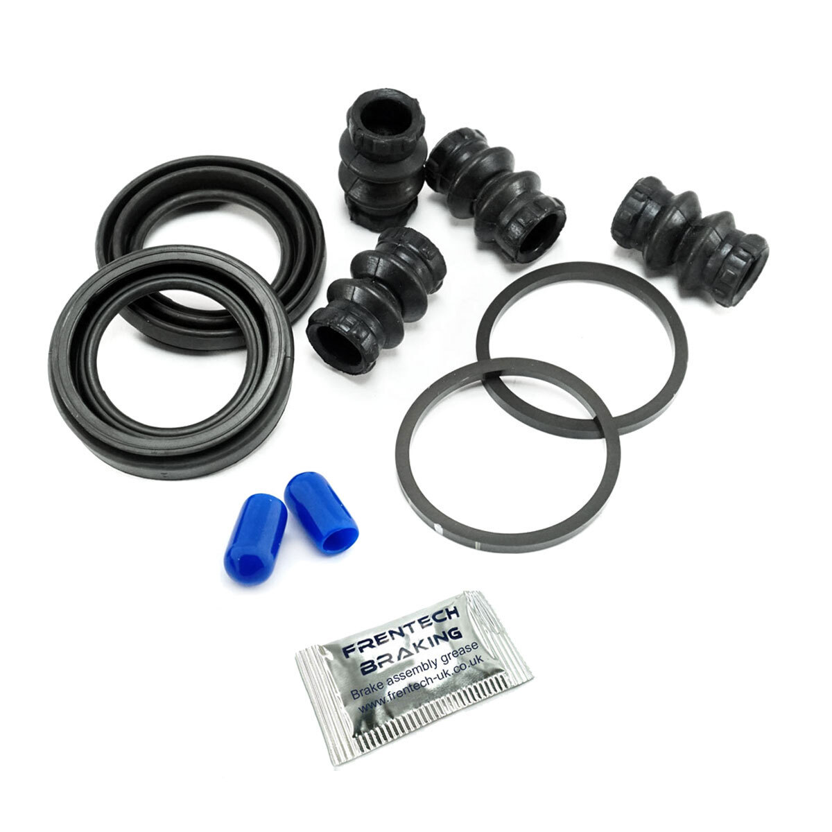 For BMW 116 118 120 E81-E87 2x Rear Brake Caliper Repair Kits Seals (Solid Disc)