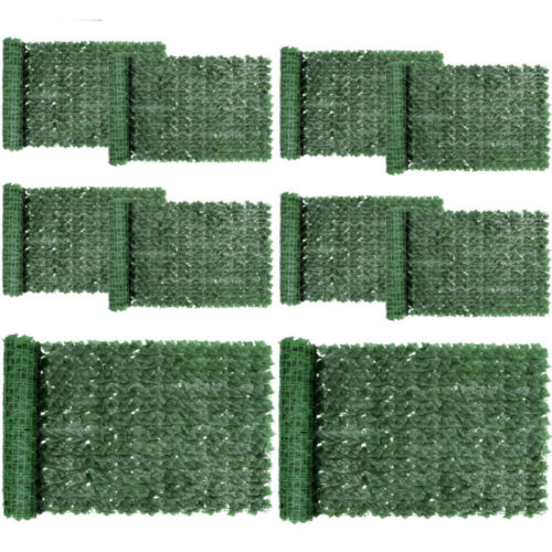 30M Artificial Hedge Roll Fake Ivy Leaf Garden Fence Privacy Screening Trellis - Picture 22 of 22