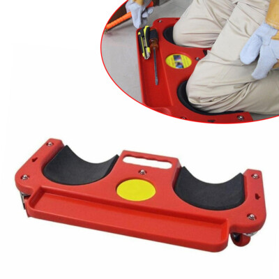 Rolling Knee Pads Platform W/ Wheeled Workers' Wheels Knee Pad Floor Tiles Tools
