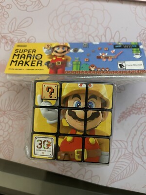 Nintendo Super Mario Maker 3D Cube, WII New
