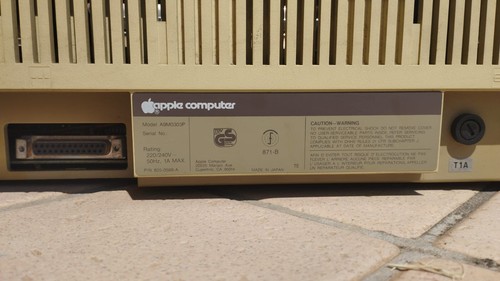 Apple Computer Image Writer A9M0303 dot matrix printer vintage retrò - Imagen 4 de 6
