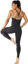 LOVESOFT Women's Sleevesless Bodysuit Dance Unitard, Small