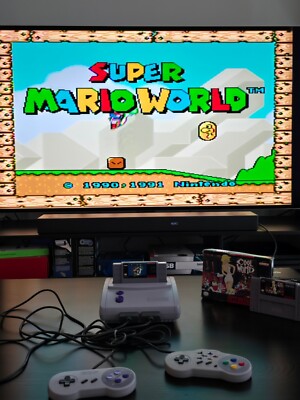 Super Nintendo Jr Bundle SNES