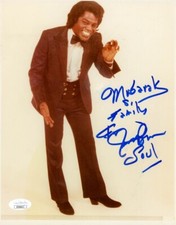 James Brown The Payback Sex Machine Soul Icon Signed 8x10 Photo JSA RIP