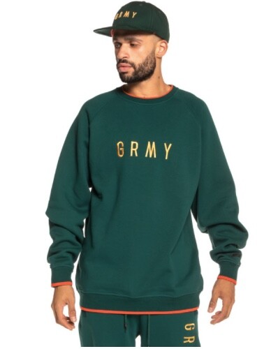 Sudadera Grimey GTO Heritage Crewneck FW18 Green