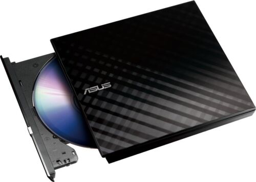 grabadora DVD ASUS externa UltraSlim DVD RW SDRW-08D2S-U Negra - Imagen 1 de 5