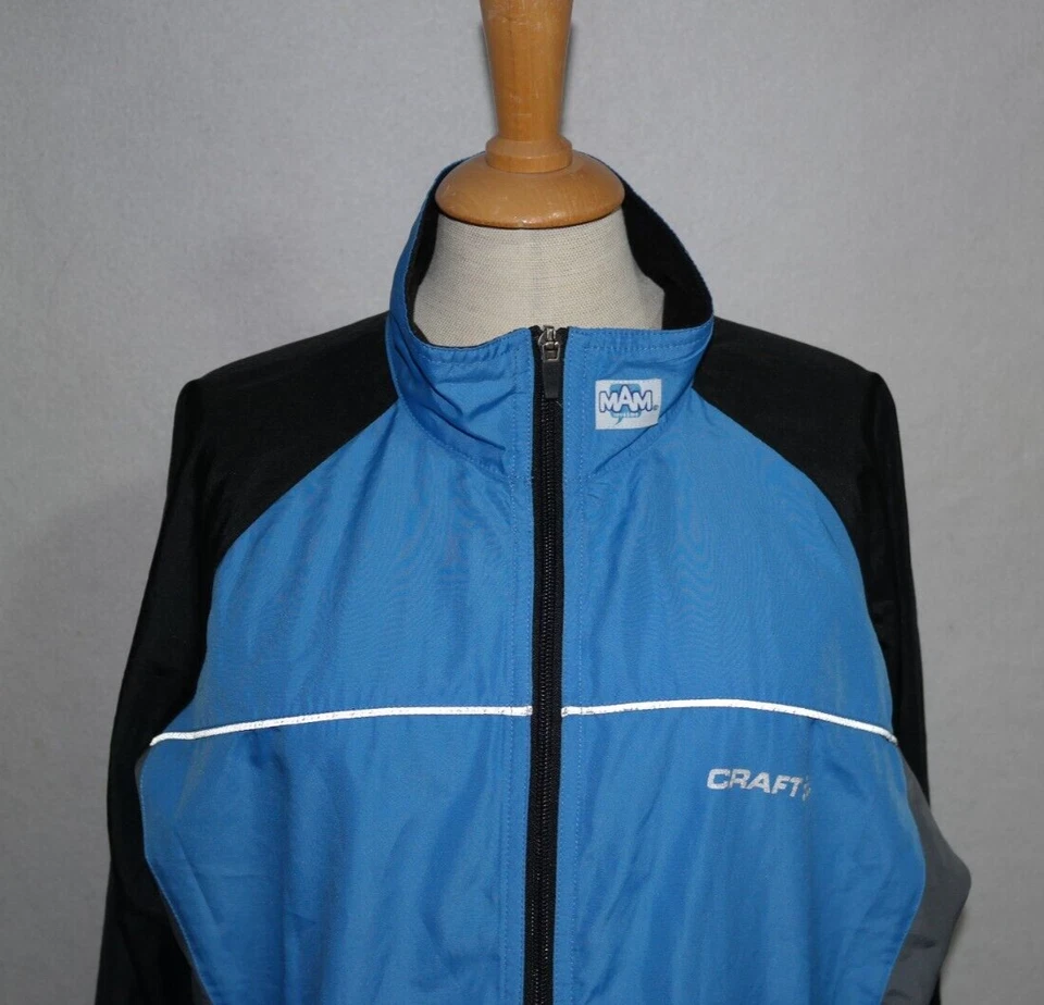 CRAFT Chaqueta para Correr Mujer Azul Tamaño 40 - Imagen 3 de 4