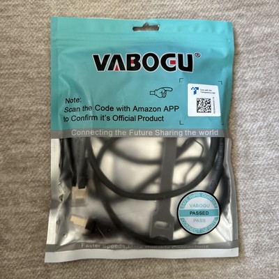 VABOGU ethernet cable cat 8 40 GBits/s 6 Ft New